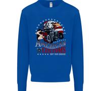 American Customs Hot Rod Garage USA Uomo Sweatshirt Jumper