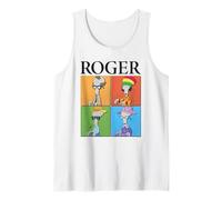American Dad Roger Disguises Pop Art Cartoon Canotta