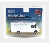 AMERICAN DIORAMA 70200MJ TRUCK - THE VAN PLAIN FOOD TRUCK 2016 - WHITE - 1/64