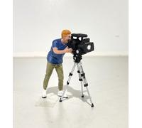American Diorama Scala G " Cameraman con Telecamera " Articolo: 24405