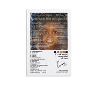 American Dream-21 SavageWaterproof Art Wall Stickers ad alta definizione Dipinti decorativi adatti per camere da letto/negozi Resistente all'umidità e allo sbiadimento Confezione squisita perfetta per