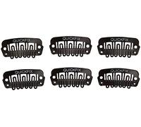 American Dream, di fermagli per capelli, taglia: S, colore: nero, confezione da 6