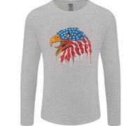 American Eagle Bandiera USA Luglio 4th Uomo Maniche