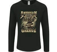 American Eagle Garage Moto Bici Uomo Maniche
