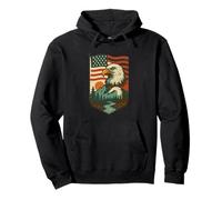 American Eagle USA National Parks design vintage Felpa con Cappuccio