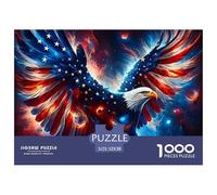 American Eagle Wings Durable Paper Construction Fun Challenging Game, Suitable for Adults And Teenagers in Relaxing Hours 52x38cm/1000pcs