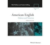 American English: Dialects and Variation