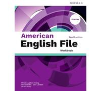 American English File fourth edition Starter Level Workbook: Print Student Workbook