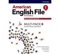 American English File: Level 1: Student Book/Workbook Multi-Pack B with Online Practice