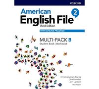American English File: Level 2: Student Book/Workbook Multi-Pack B with Online Practice