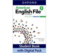 American English File: Level 3: Student Book with Digital (Mixed Media Product)