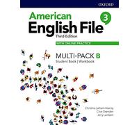 American English File: Level 3: Student Book/Workbook Multi-Pack B with Online Practice