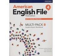 American English File: Level 4: Student Book/Workbook Multi-Pack B with Online Practice