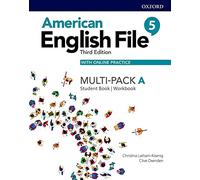 American English File: Level 5: Student Book/Workbook Multi-Pack A with Online Practice