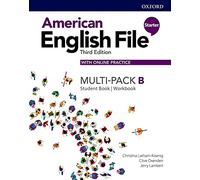 American English File – Starter: Student Book/Workbook Multi-Pack B – con pratica online