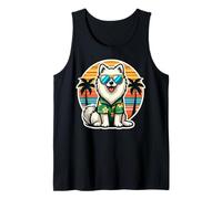 American Eskimo Dog Owner Summer Vibes Vacanze Vacanze Sole Canotta