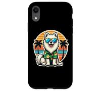 American Eskimo Dog Owner Summer Vibes Vacanze Vacanze Sole Custodia per iPhone XR