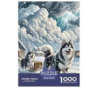 American Eskimo Dog Puzzle Da 1000 Pezzi Per Adulti E Bambini Da 14 Anni E Più Jigsaw Multicolore Classici Gioco Familiare Travel Gift 70x50cm/1000pcs