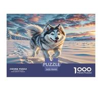 American Eskimo Dog Puzzle Impossibili 1000 Pezzi Decorazione Per La Casa. Giochi Rilassamento E Intelligence Per Adulti E Bambini Da 12 Anni 70x50cm/1000pcs