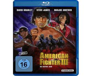AMERICAN FIGHTER 3 - MOVIE (Blu-ray) James Steve Bradley David Cortner Marjoe