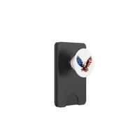 American Flag Bald Eagle Patriotic 4th of July USA PopSockets PopWallet per MagSafe