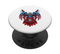 American Flag Eagle Supereroe Patriottico USA PopSockets PopGrip Adesivo