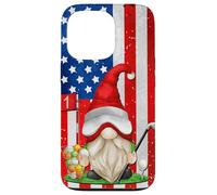 American Flag Golf Gnome For Women And Men Patriotic Golf Custodia per iPhone 13 Pro