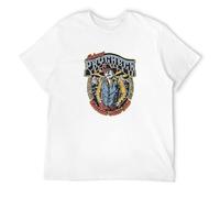 American Flag Peterbilt Mans Premium Cotton Super Soft T-Shirt Short Sleeve Tee Shirt T-Shirt WhiteM