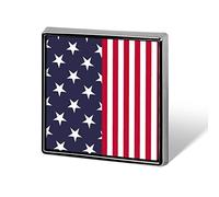 American Flag Square Lapel Pin Badge Cute Brooch Tie Pin Jewelry Hat Clothing Accessories Gifts