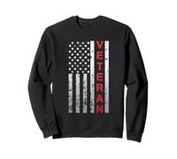 American Flag Veteran Patriotic Cool US Citizenship Gifts Felpa