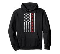 American Flag Veteran Patriotic Cool US Citizenship Gifts Felpa con Cappuccio