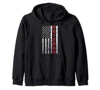 American Flag Veteran Patriotic Cool US Citizenship Gifts Felpa con Cappuccio