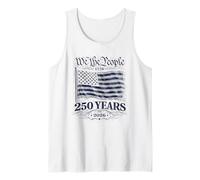 American Flag We The People 2026 250 Years 1776 4th of July Canotta