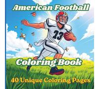 American Football Coloring Book: Team Logos, Coloring Fun,Learn Coloring Book!