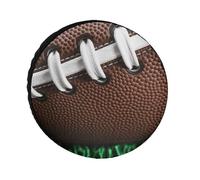 American Football Laces - Copertura per pneumatici di ricambio resistente agli agenti atmosferici, diametro dei pneumatici da 24 a 36 pollici, protezioni universali per ruote impermeabili per rimorchi