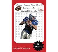 American Football Legends Word Search: A Fun & Challenging Word Search for Football Fans of All Ages!