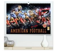 American Football - so cool (hochwertiger Premium Wandkalender 2026 DIN A2 quer), Kunstdruck in Hochglanz: American Football, Teamsport der ... von körperlicher Kraft und Taktik.
