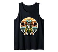 American Foxhound Dog Owner Summer Vibes Vacanze Canotta