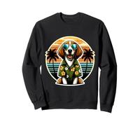 American Foxhound Dog Owner Summer Vibes Vacanze Felpa