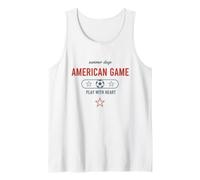 American Game Soccer Fan 2026 Gioca con Il Cuore Canotta