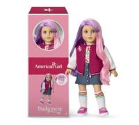 American Girl, Truly Me #116 - Bambola con occhi azzurri, capelli ondulati viola e rosa, pelle chiara, dai 6 anni in su