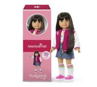 American Girl Truly Me #130 - Bambola con occhi marroni, capelli lisci nero-castani, pelle da leggera a media, per bambini dai 6 anni in su