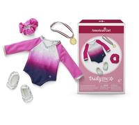 American Girl, Truly Me, abito da ginnastica Beam with Pride, per bambole da 45,7 cm, 4 pezzi, età 6+