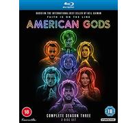 American Gods Season 3 (Blu-ray) Ricky Whittle Ian McShane Emily Browning