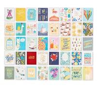 American Greetings Biglietti deluxe per tutte le occasioni con buste, per compleanno, ringraziamenti, congratulazioni e altro (40 pezzi)