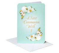 American Greetings Biglietto di auguri per la prima comunione (benedizione nella tua vita)