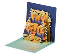 American Greetings - Biglietto di auguri pop-up con pellicola