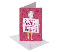 American Greetings Biglietto di compleanno per moglie (marito grato)