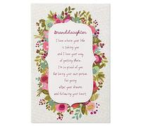 American Greetings Biglietto di compleanno per nipote (bordo floreale)