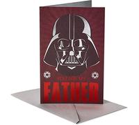American Greetings Biglietto di compleanno per papà (Star Wars, Darth Vader)